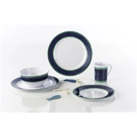 GIMEX High-Line Marble Blue serisikesme tablası 22x13cm