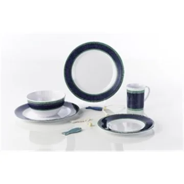 GIMEX High-Line Marble Blue serisikesme tablası 22x13cm - 1