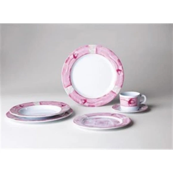 GIMEX Promo-Line Roses, 20 parça melamin yemek takımı