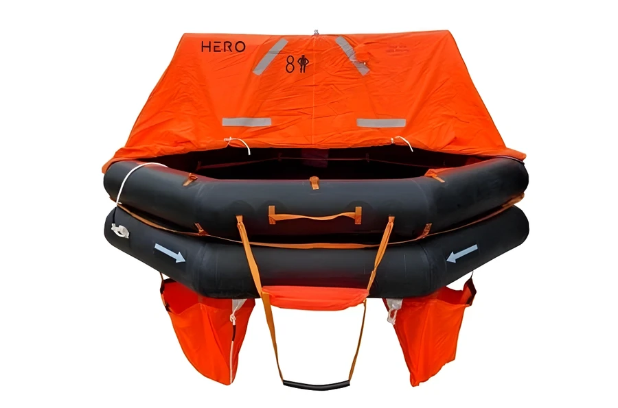 HERO SAS Hero Yacht SOLAS -A Paket- 8 Kişilik Can Salı, Konteyner