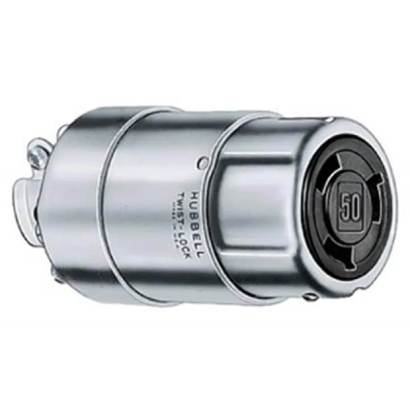 HUBBELL Hubbell 220V paslanmaz marin fiş 50 Amp