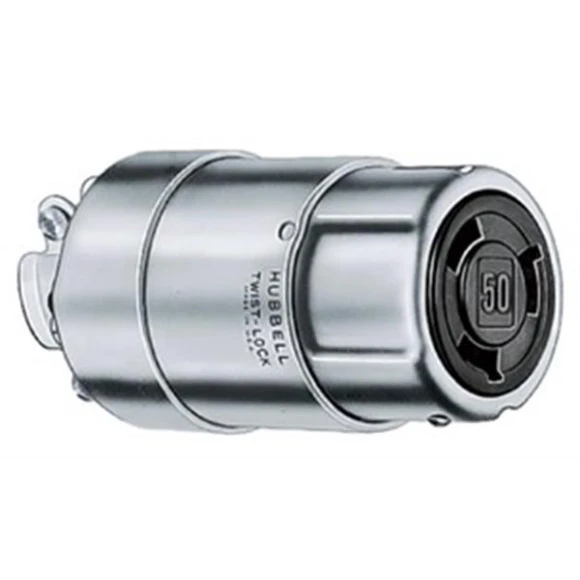 HUBBELL Hubbell 220V paslanmaz marin fiş 50 Amp