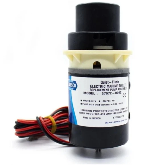 Jabsco 37072-0094 Sessiz tuvalet yedek motor kiti 