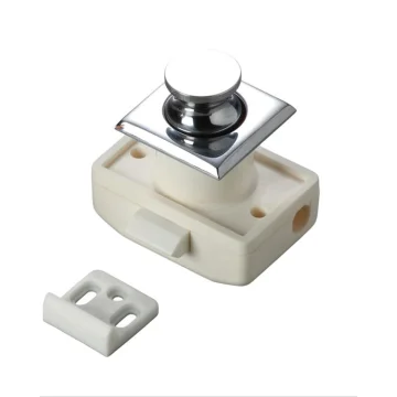 MANSHİP Basmalı çekmece/dolap kilidi paslanmaz çelik - 1