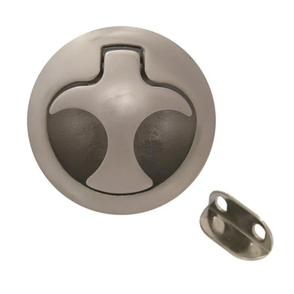 MARINE TOWN Paslanmaz Çelik Gömme kulp 61mm Kilitsiz