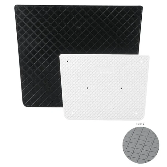 NUOVA RADE AYNA PLAKASI, SİYAH 450X360MM