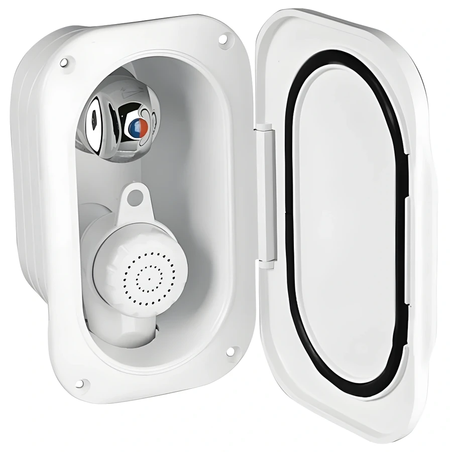 NUOVA RADE DUŞ&amp;YUVA,SICAK-SOĞUK MİXSERLİ, KAPAKLI, 5 MT