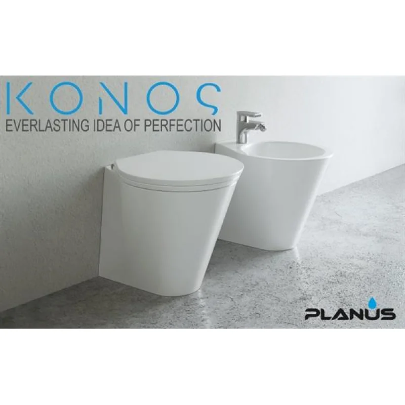 PLANUS Konos 24V Beyaz Taş Tuvalet