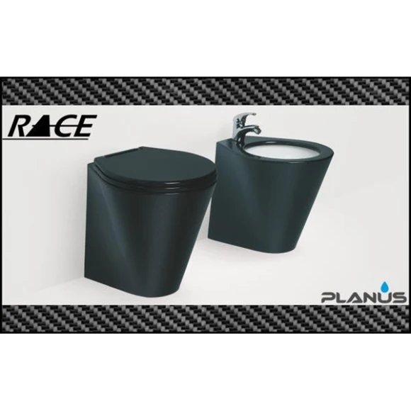 PLANUS Race 24V  Kısa Taş Karbon Tuvalet