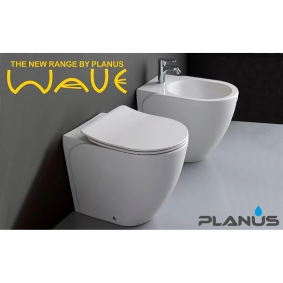 PLANUS Wave 24V Beyaz Taş Tuvalet