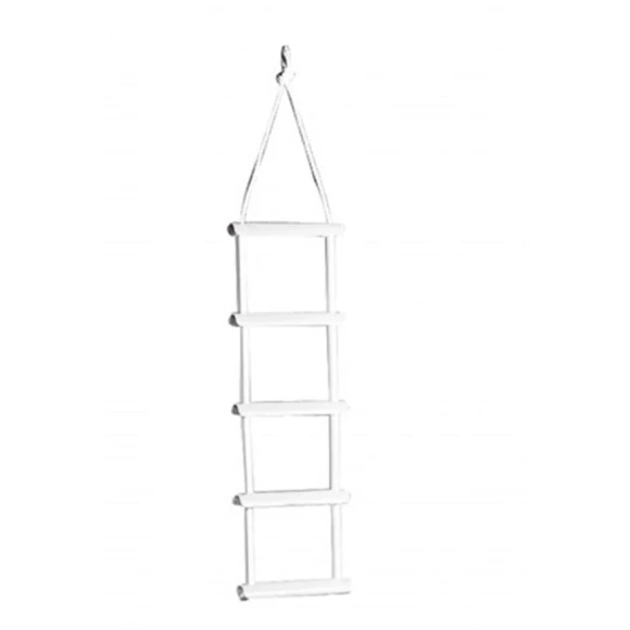 SEAWORLD Beyaz Plastik basamaklı ip merdiven