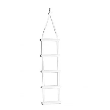 SEAWORLD Beyaz Plastik basamaklı ip merdiven - 1