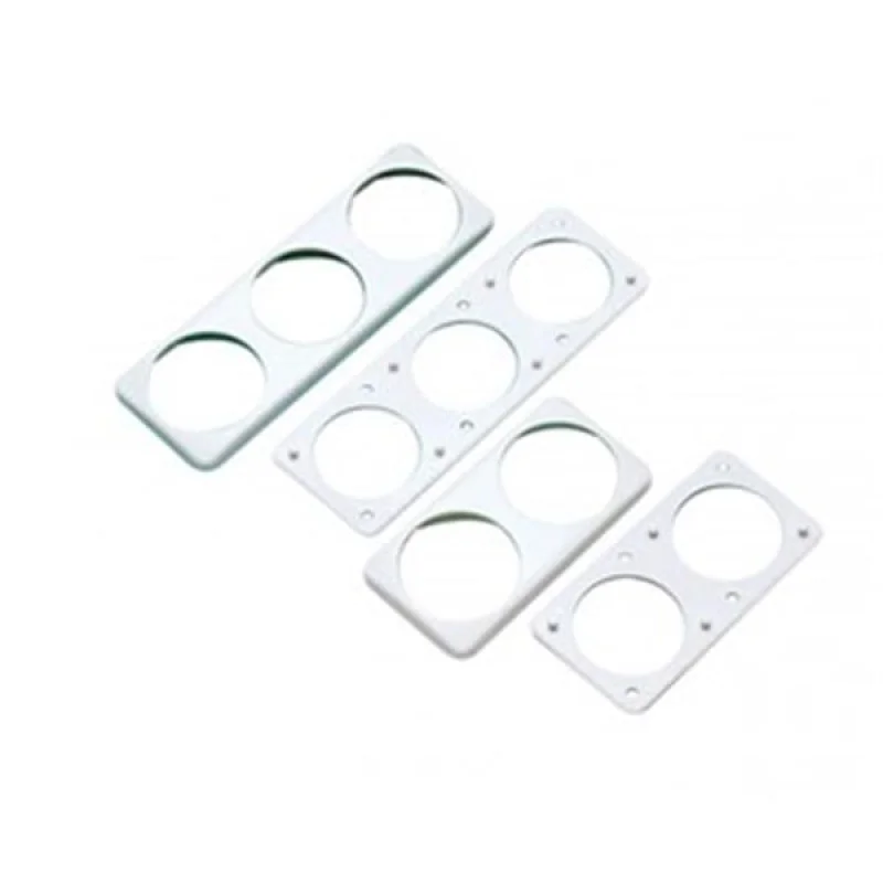 SEAWORLD Priz montaj braketleri 3 LÜ FİLDİŞİ 59,5X178,5