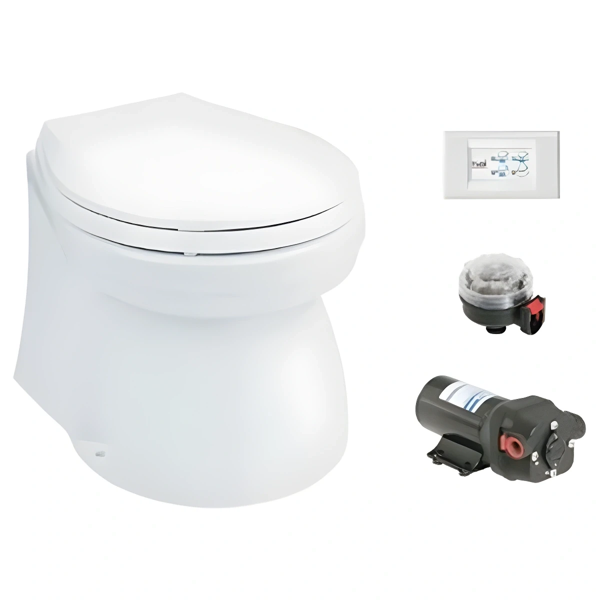 TMC TMC Elektrikli Sessiz Tuvalet 24V