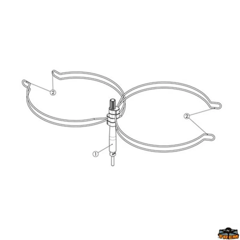 TREM CAN PV1371 Çiftli Tencere Tutucu