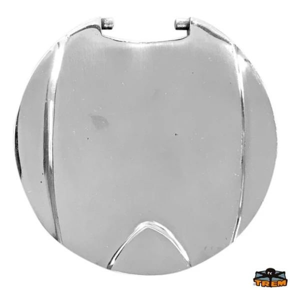 TREM TREM DUŞ YUVASI, KAPAKLI, KROMAJ Ø70MM