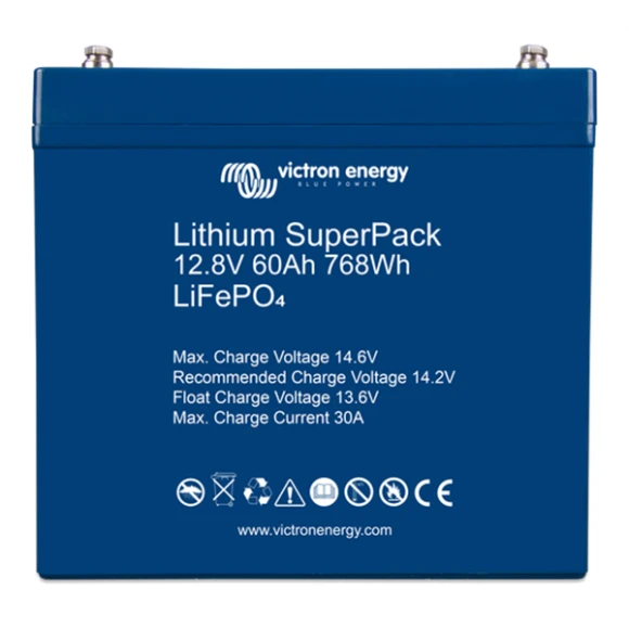 VICTRON ENERGY VICTRON ENERGY Lithium SuperPack 12,8V/60Ah