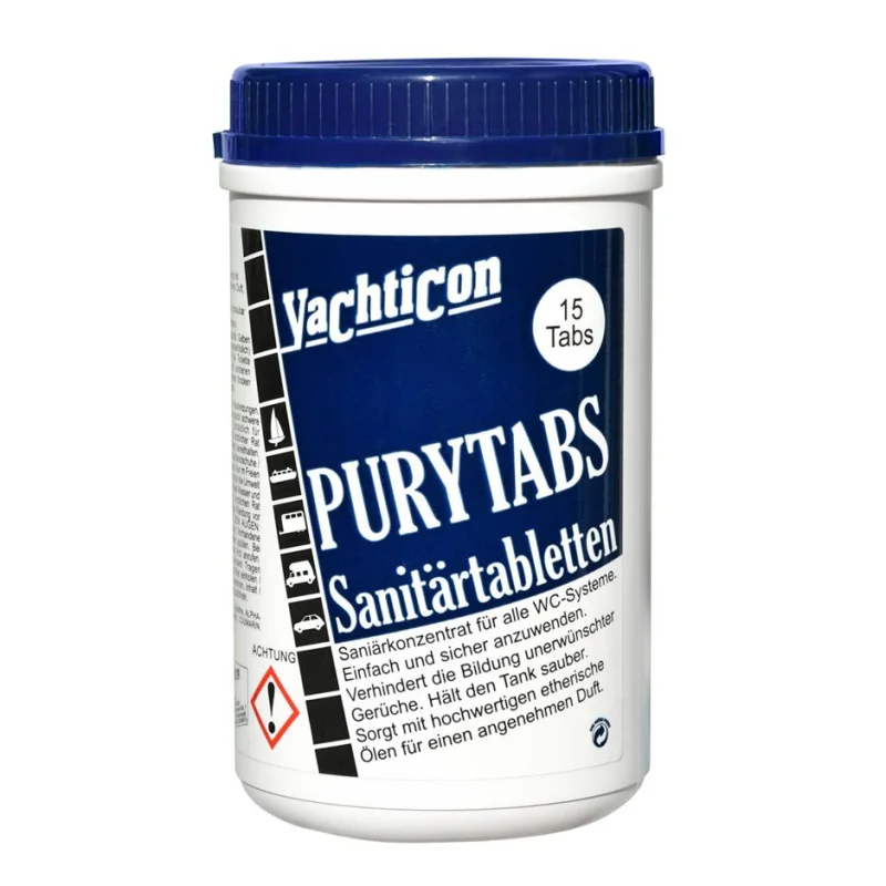 YACHTICON Pury Tabs Koku Önleyici Tablet 15li Kutu