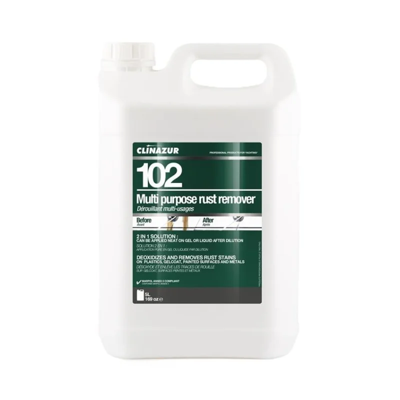 CLIN AZUR Clin Azur -102- Stain Remover 5 Litre