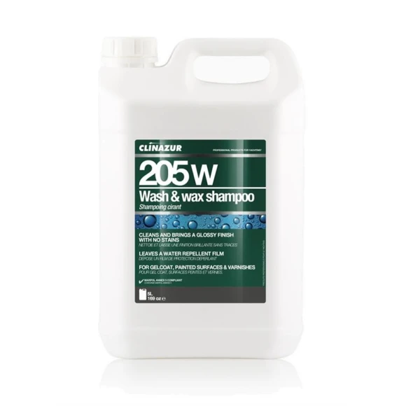 CLIN AZUR Clin Azur -205WW- Yıkama ve Koruma Şampuanı 5 Litre