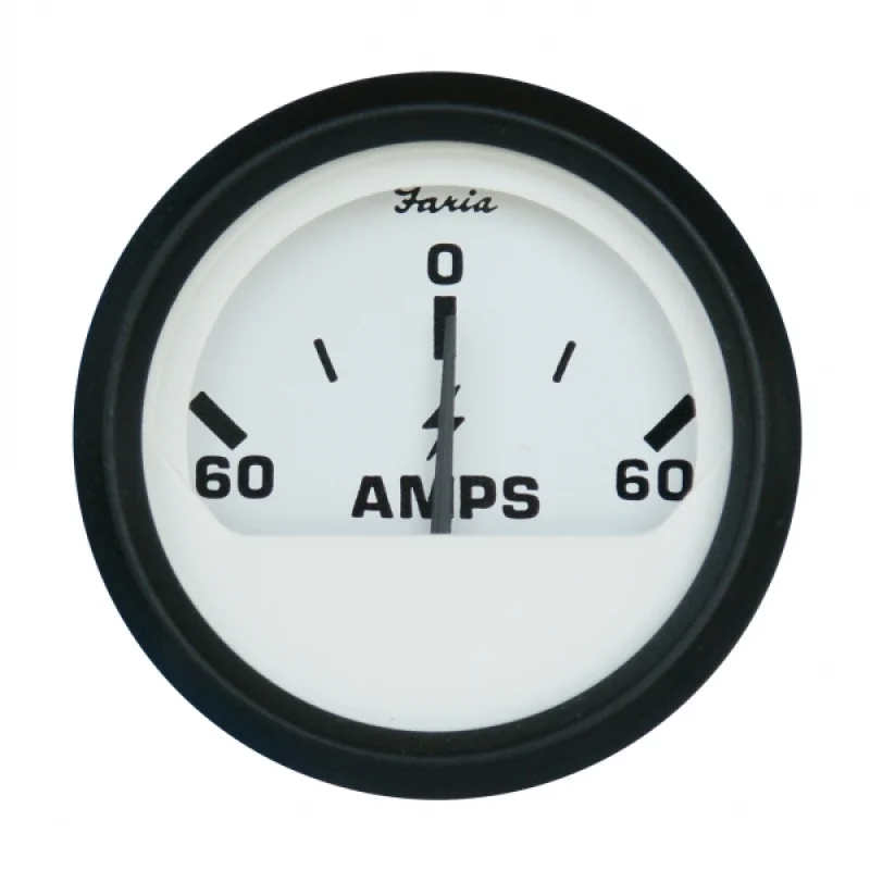 Faria ampermetre. 0-60-0 A.