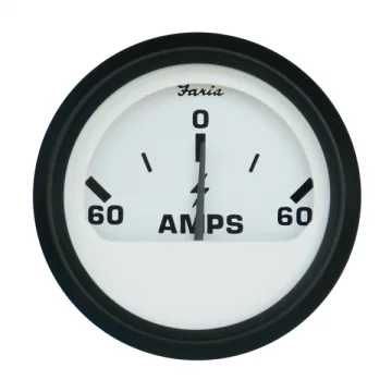 Faria ampermetre. 0-60-0 A. - 1