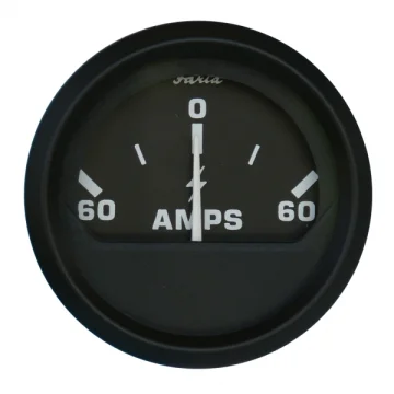 Faria ampermetre. 0-60-0 A. - 1