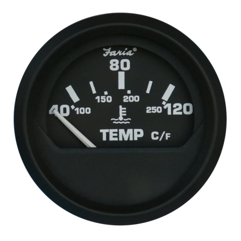 Faria su hararet göstergesi. Ø 52mm, 12V.