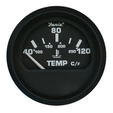 Faria su hararet göstergesi. Ø 52mm, 12V. - 1