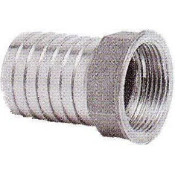 Hortum adaptörü, dişi. AISI 316 paslanmaz çelik. - 1