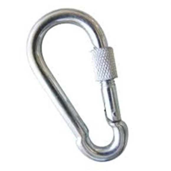 KWING  METAL KARABİNA OVAL, SOMUNLU Ø12MM