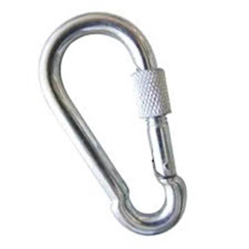 KWING  METAL KARABİNA OVAL, SOMUNLU Ø5MM