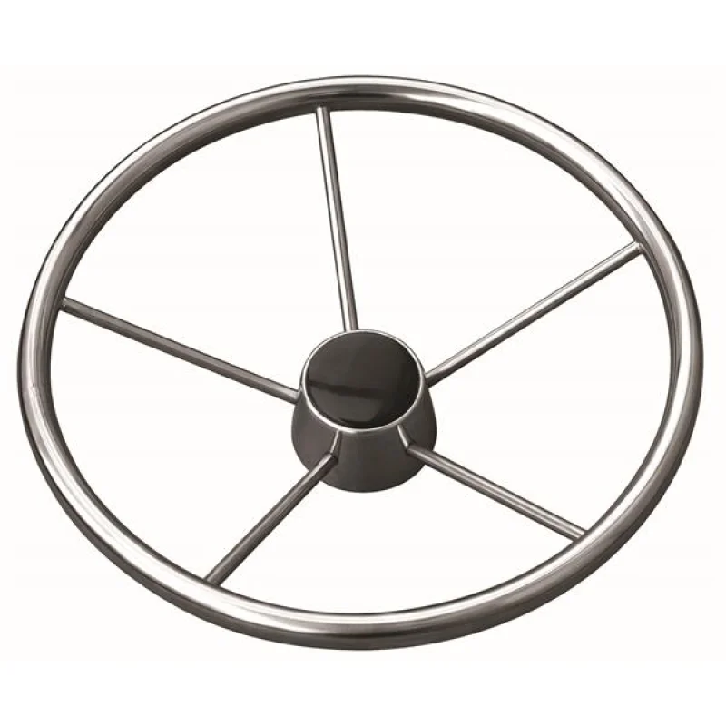 QUATTRO MARINE Dümen Simidi Paslanmaz Çelik 34 Cm