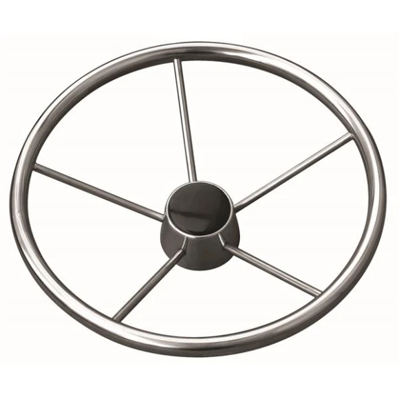 QUATTRO MARINE Dümen Simidi Paslanmaz Çelik 35 Cm