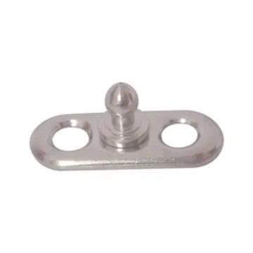 SUMAR Tente Çıtçıtı Krom Kaplama Yüzeye Montaj - 1