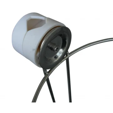 Usturmaça yuvası klipsi. AISI 304 Paslanmaz çelik ve plastikten mamuldür. - 1