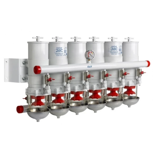 Vetus 3 Santrafüjlü, elemanı değiştirilebilir filtre.