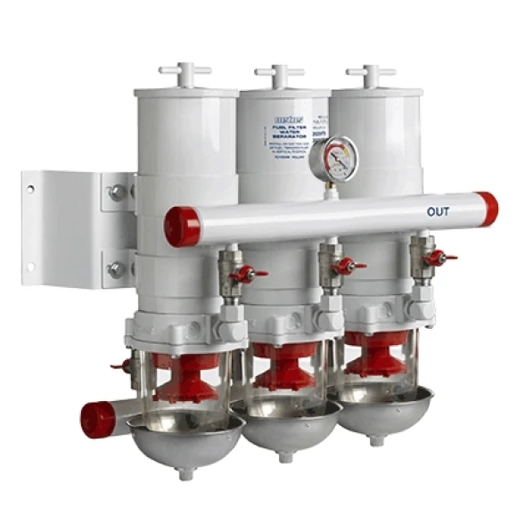 Vetus 3 Santrafüjlü, elemanı değiştirilebilir filtre.