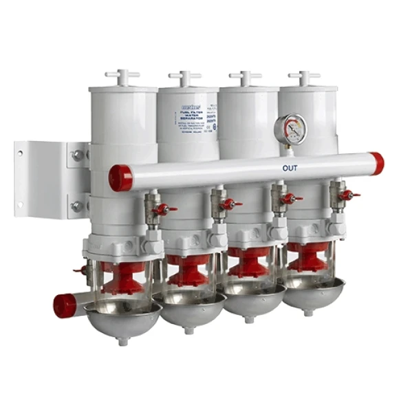 Vetus 3 Santrafüjlü, elemanı değiştirilebilir filtre.