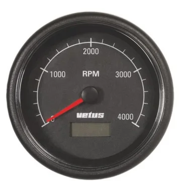 Vetus tachometer, 0-4000 rpm. - 1