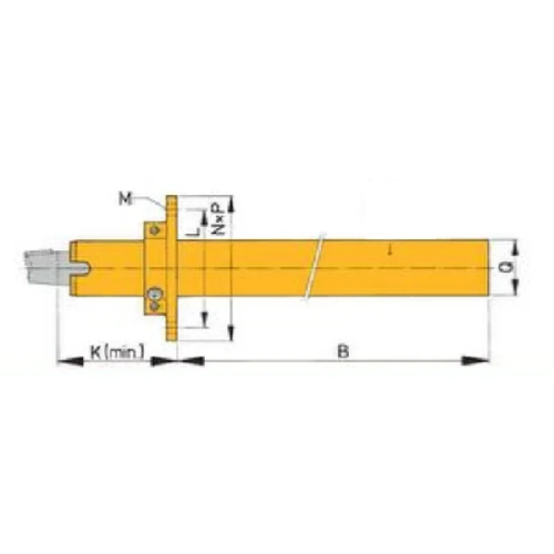 Vetus şaft kovanı, bronz.