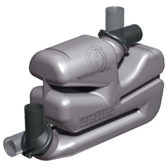 Vetus waterlock, uzun egzoz sistemleri için.