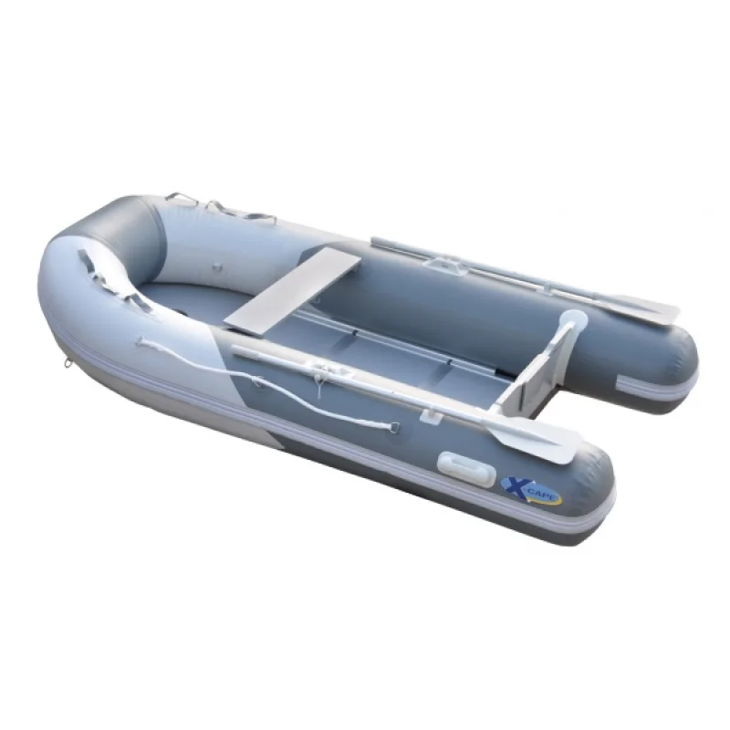 X-Cape Wooden floor inflatable boat.