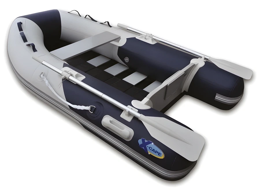 X-Cape katlanır tabanlı şişme bot.