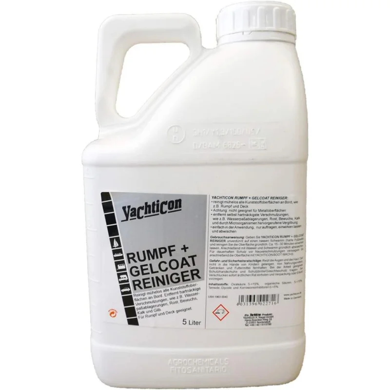Yachticon Tekne Ve Jelkot Temizleyici 5 Litre