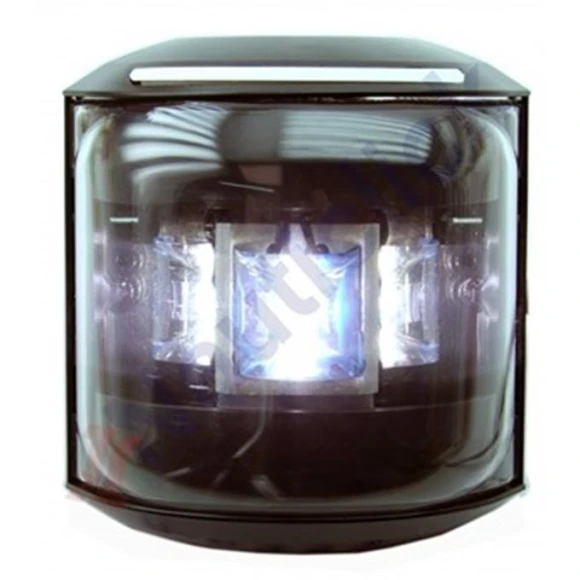 AQUA SIGNAL Aqua Signal 43 Serisi Pruva Ledli Seyir Feneri 12/24V Siyah