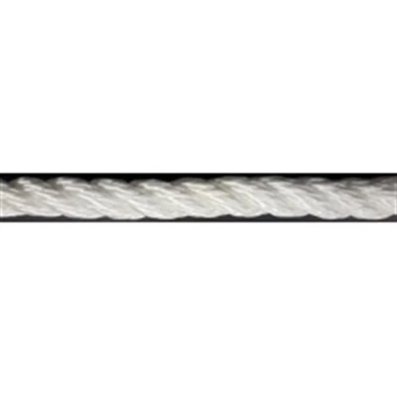 KORD THREAD KORD PES3 3-STRAND SINKING ROPE Ø8 WHITE