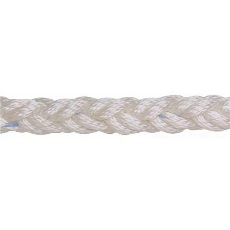 SUMAR White polyester 8-strand rope, 22mm