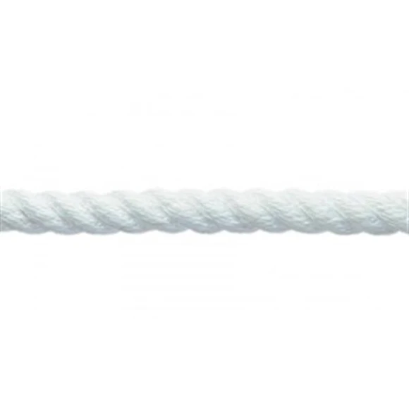 SUMAR Polyester örgü halat, beyaz, 16mm