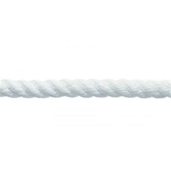 SUMAR Polyester örgü halat, beyaz, 24mm